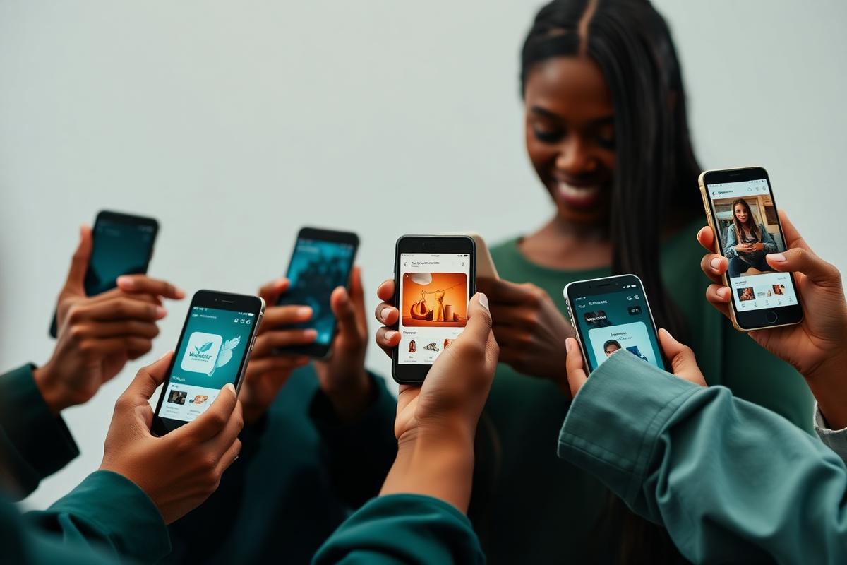 Pessoas comprando juntas pelo celular no JuntaPreço